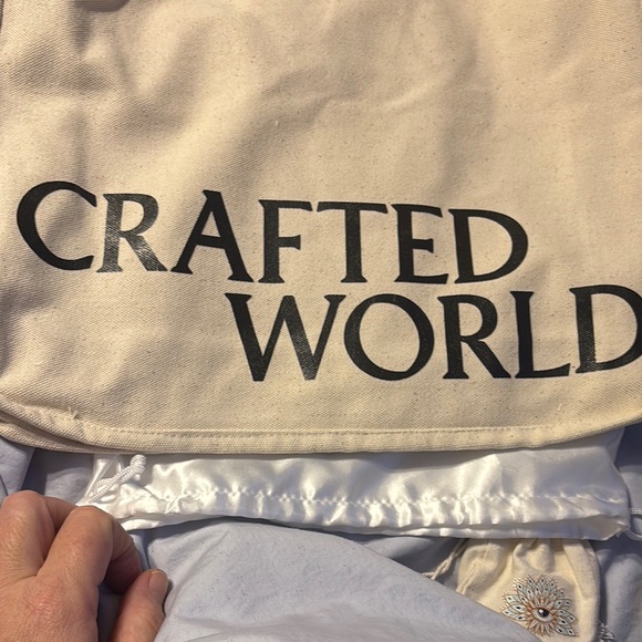 Loewe Limited Edition Craft World Canvas Tote Bag with Graphic Design - Picture 4 of 4